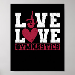 Poster Amoureux de Turner Gymnastique Amoureux de Live Lo