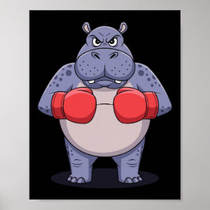 Poster Amoureux des animaux Boxing Match Sport Boxer 2
