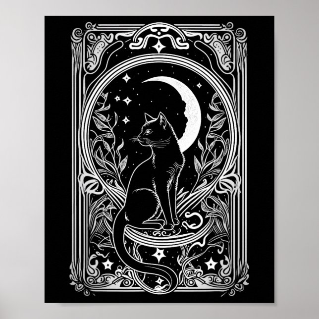 Poster Amoureux des chats (Devant)