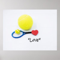 Amoureux du tennis de balle et de raquette