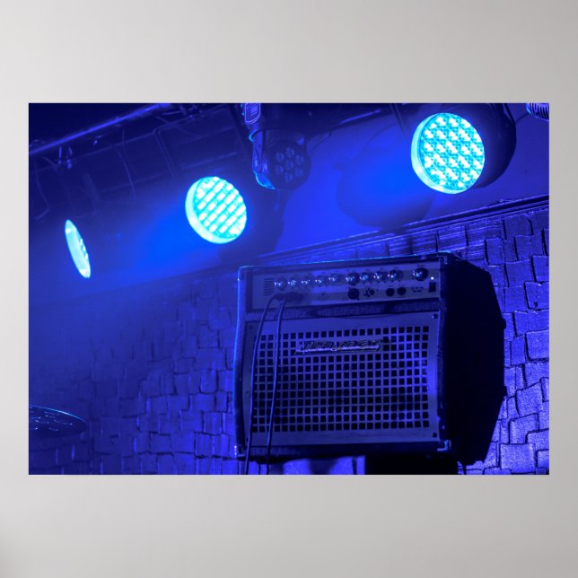 Poster Amp bleu (Devant)