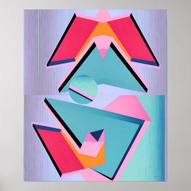 Poster Ampamstract  (Devant)