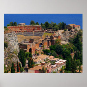 Poster Amphithéâtre 3 de Taormina