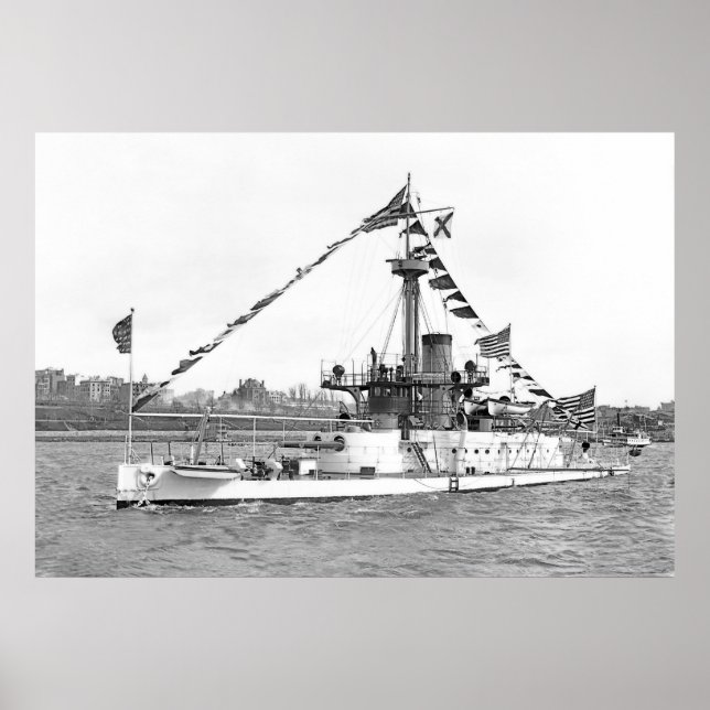 Poster Amphitrite du moniteur USS (Devant)