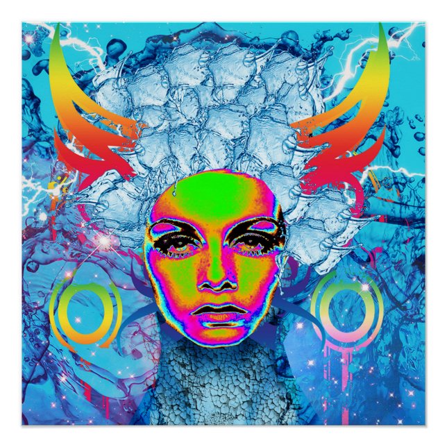 Poster Amphitrite Glossy (Devant)