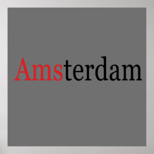 Poster Amsterdam