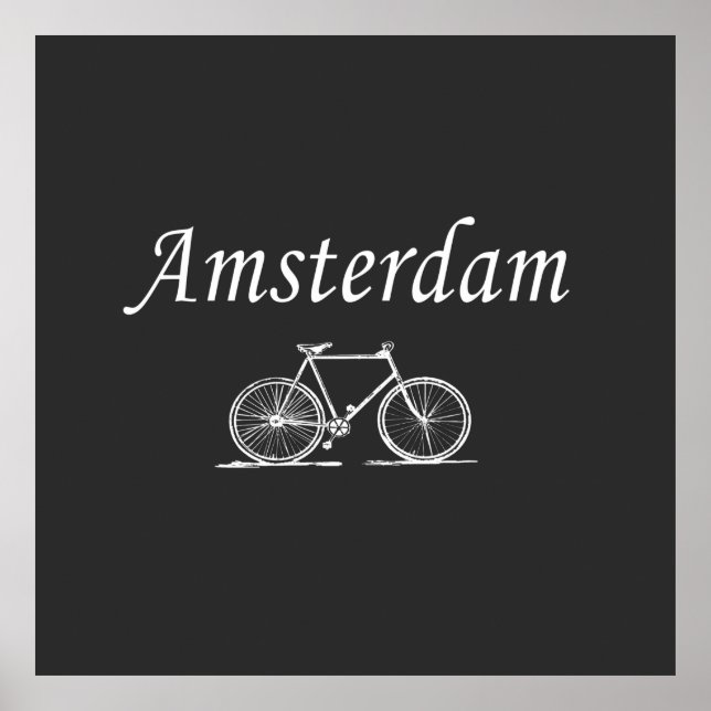 Poster amsterdam (Devant)