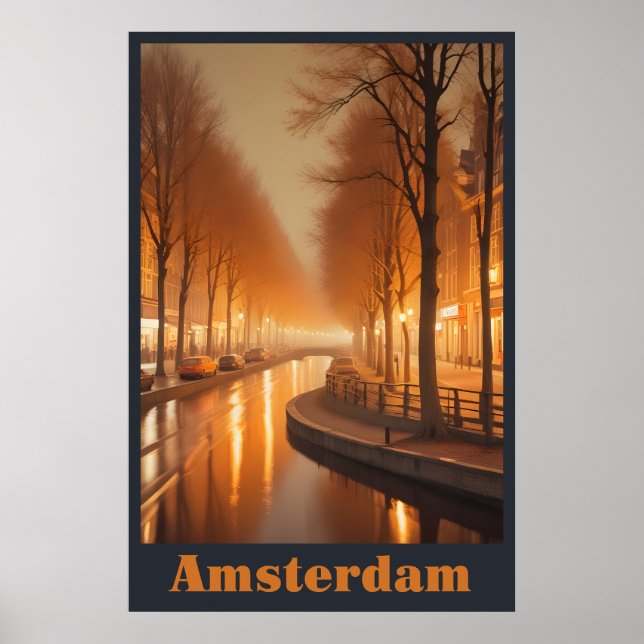 Poster Amsterdam (Devant)