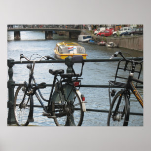 Poster Amsterdam Bicycles
