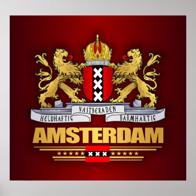 Poster Amsterdam COA (Devant)