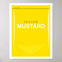 Poster amusant 8,5 po x 11 po sur emballage de mou