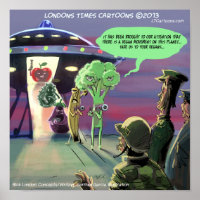 Poster amusant des Vegans écartés