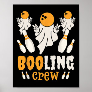 Poster Amusant Fantôme Boo Booling Amoureux Paresseux Cos