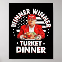 Amusant Humour Trump Gagnant Dîner Turquie