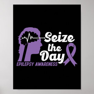 Poster Amusante Sensibilisation À L'Épilepsie Saisir Le R