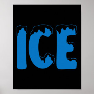 Poster Amusants Famille Halloween Costume Ice et Ba