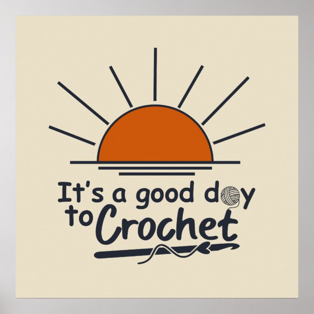Poster amusing crochet (Devant)