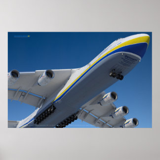 Poster An-225 Mriya : l'avion le plus grand du monde 3D