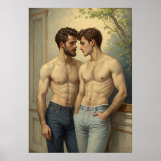 Poster An Intimate Dialogue in Oil and Light