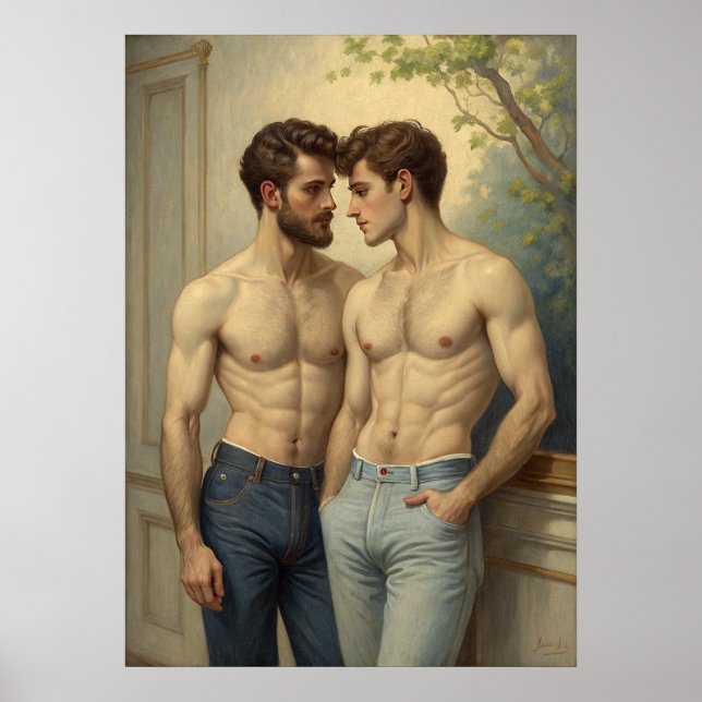 Poster An Intimate Dialogue in Oil and Light (Devant)