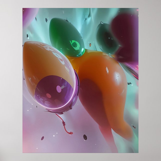 Poster AnachroTechnocracy - Ken Gage Abstrait (Devant)