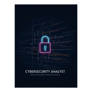 Poster Analyste de cybersécurité - Sécurisez le code