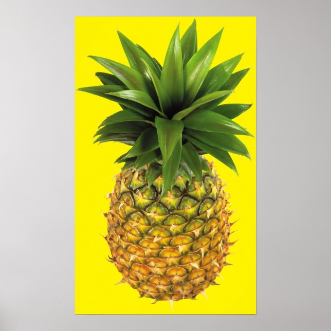 Poster Ananas (Devant)