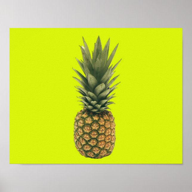 Poster Ananas doux (Devant)