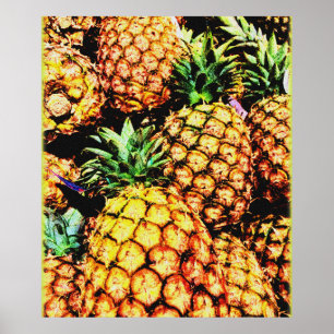 Poster "Ananas" Jolie photo. Commandez dès maintenant