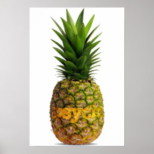 Poster Ananas Psych