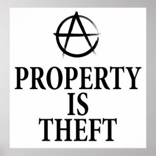 Poster Anarchy quote