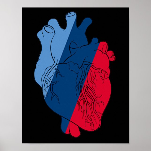 Poster Anatomie du coeur de puissance BMW M (Devant)