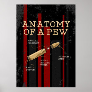 Poster Anatomie D'Un Propriétaire De Pew Gun