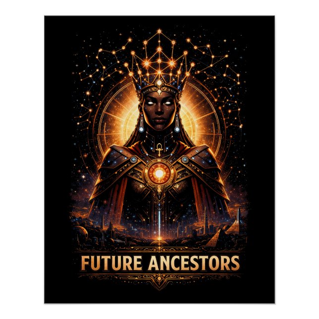 Poster Ancêtres futurs (Devant)