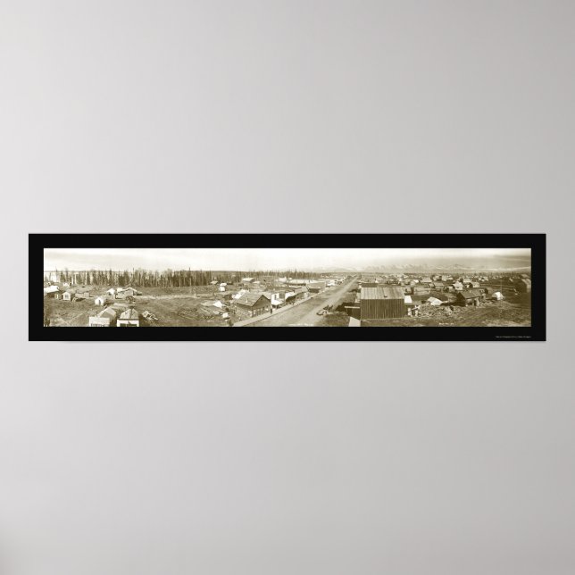 Poster Anchorage, Alaska Photo 1916 (Devant)