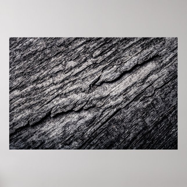 Poster Ancien arrière - plan en bois texturé surface. Ton (Devant)