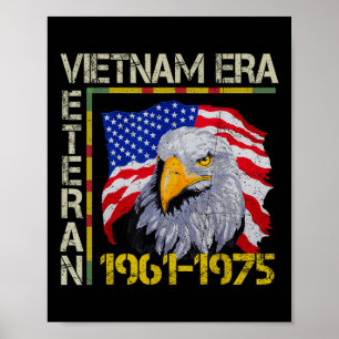 Poster Ancien combattant du Vietnam 1961 1975