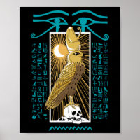 Ancien Faucon d'Egypte Dieu Horus