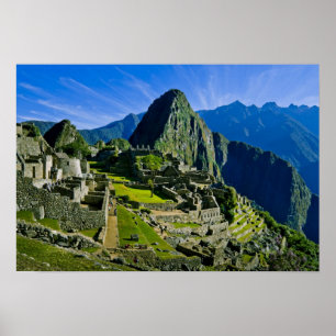 Poster Ancien Machu Picchu, dernier refuge des 2