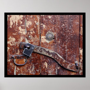 Poster Ancien verrou Nouveau verrou