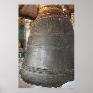 Poster Ancienne cloche au temple