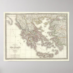 Poster Ancienne de Grece - Grèce antique