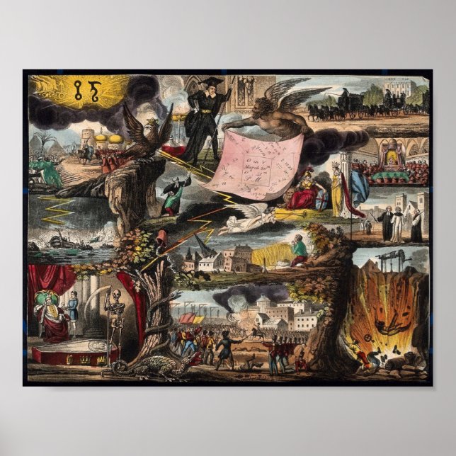 Poster Ancienne description de l'Apocalypse (Devant)