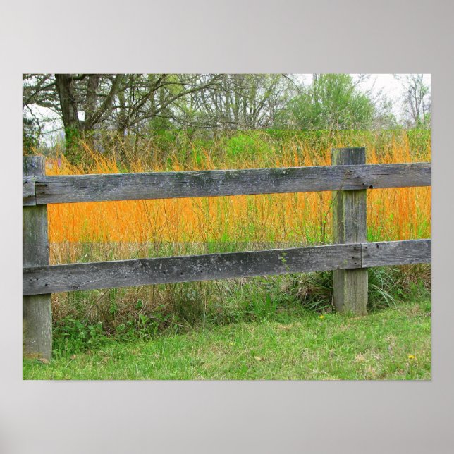 Poster Anciens postes de clôture (Devant)