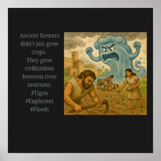 Poster Ancient Farmers...River Tantrums