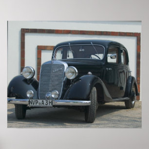 Poster ancient mercedes 3