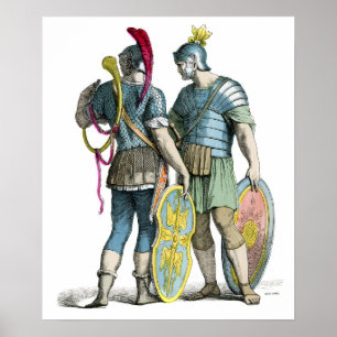 Poster Ancient Roman Legionaries