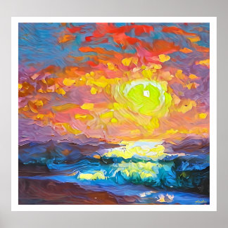 Poster Anders Artistry~ "Italien Sunrise"