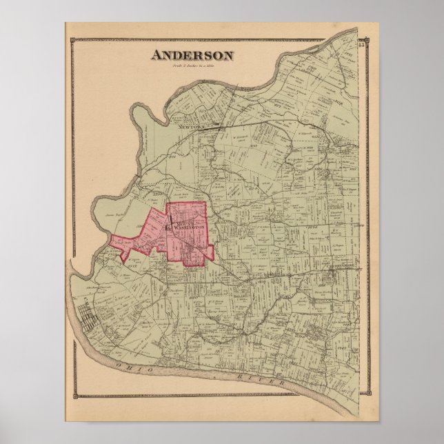 Poster Anderson, Ohio (Devant)