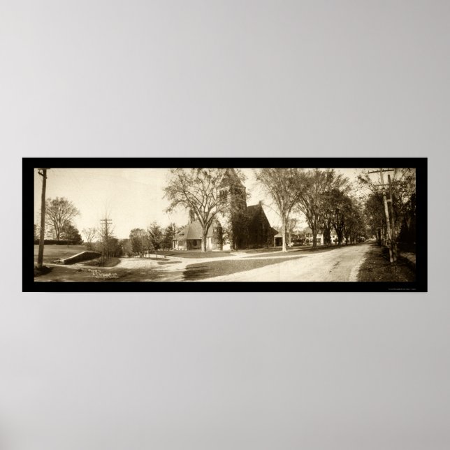 Poster Andover, MA Photo 1903 (Devant)